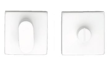 Wit WC garnituur model Square Shape